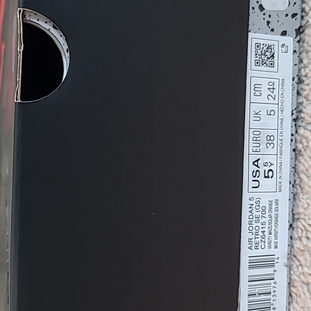 Kids Air Jordan 5 Retro SE 5.5Y